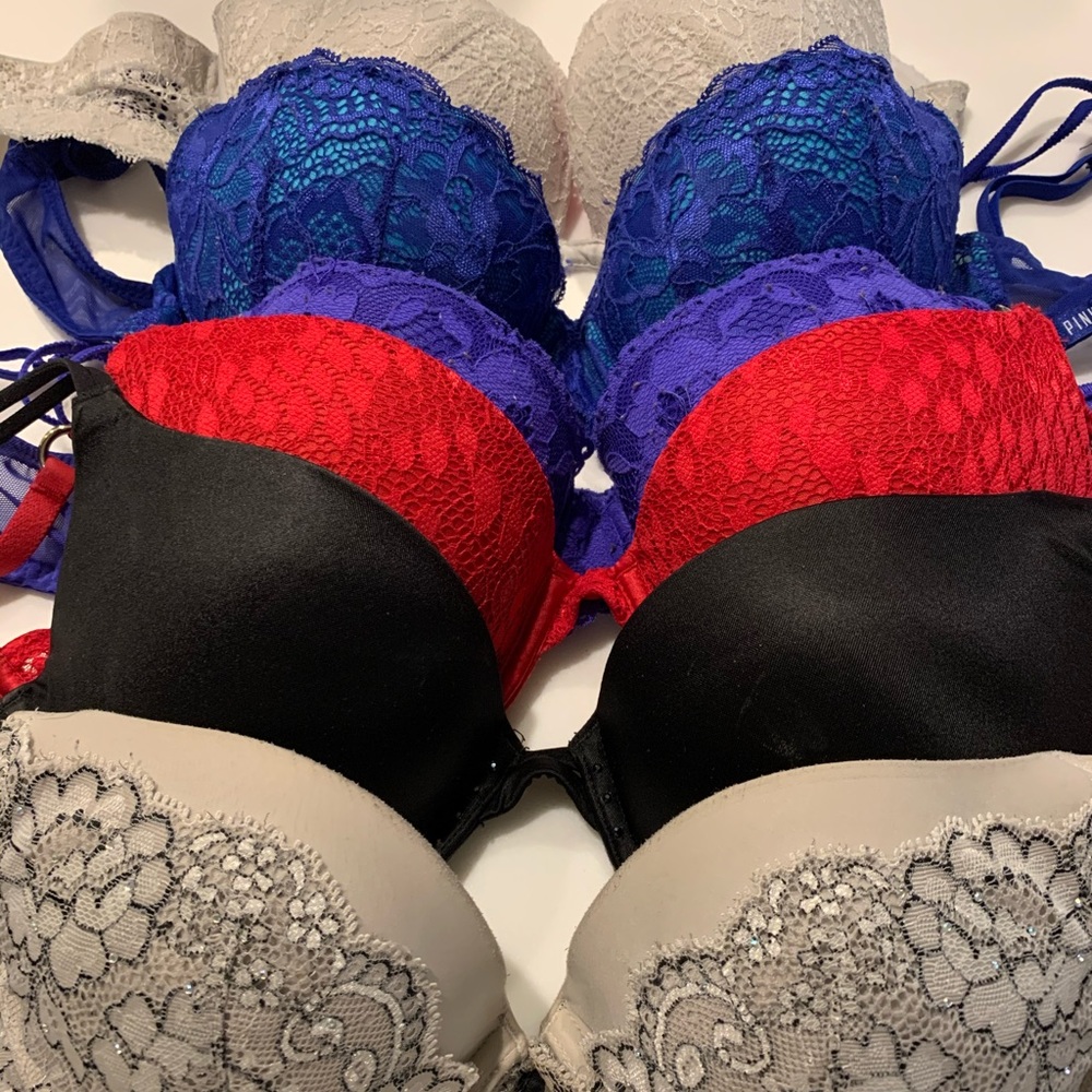 Victoria Secret Push Up Bra Bundle 34b